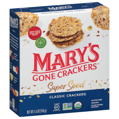 Mary's Gone Crackers Organic Super Seed, 156 g