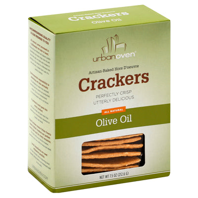 UrbanOven Olive Oil Artisan-Baked Crackers, 213 g