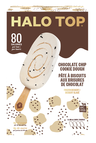 HALO TOP COOKIE DOUGH BAR 4 PACK 473 ml