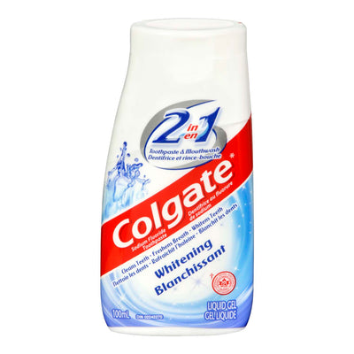COLGATE 2 in 1 Whitening liquid Gel 100ml