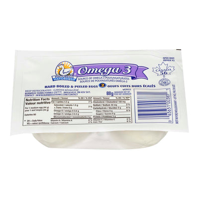 Naturegg Omega 3 Peeled Eggs, 2 ct