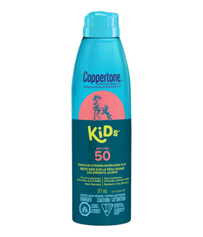 Coppertone SPF 50 Kids Sunscreen, 177 mL