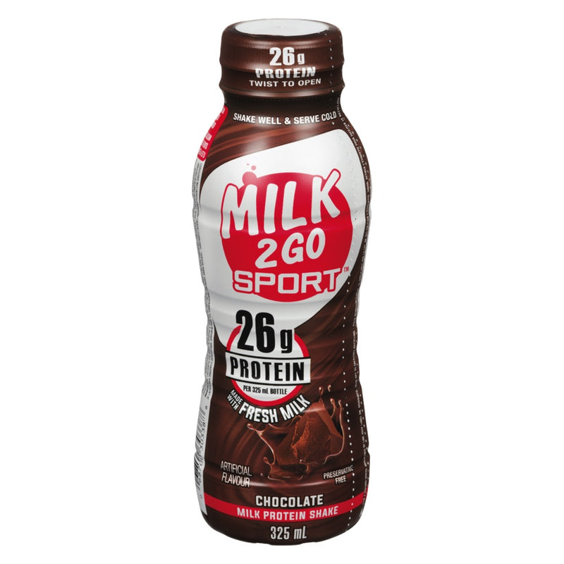 MILK 2 GO Sport Chocolate Milk Protein Shake 325ml
