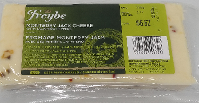 FREYBE Monterey Jack Jalapeno Cheese