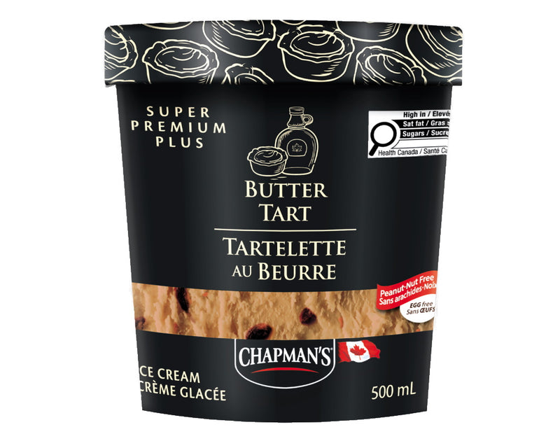 CHAPMANS PREM BUTTER TART 500 ml