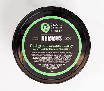 THAI GREEN COCO CURRYHUMMUS 225 g