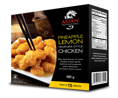 Asian Inspirations Pineapple Lemon Tempura Style Chicken, 400 g