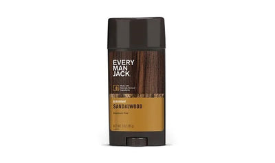 Every Man Jack Sandalwood Deodorant, 1 ct