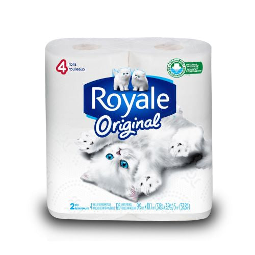 ROYALE 4 Roll Bath Tissue