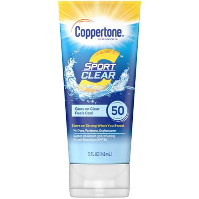 Coppertone Sport Clear SPF 50, 148 mL