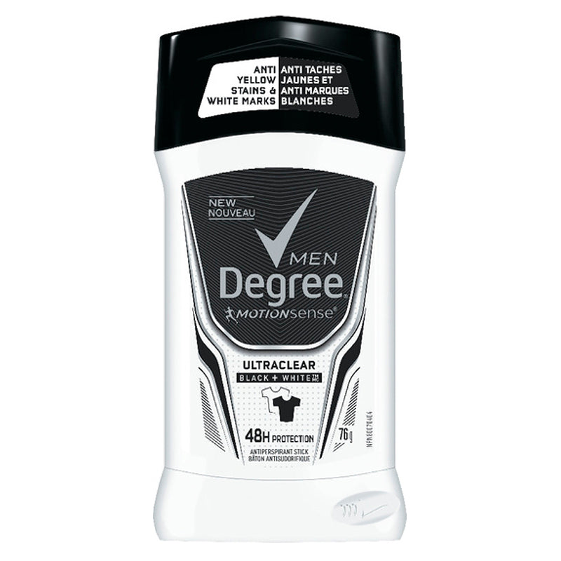 DEGREE Men Black & White 76g