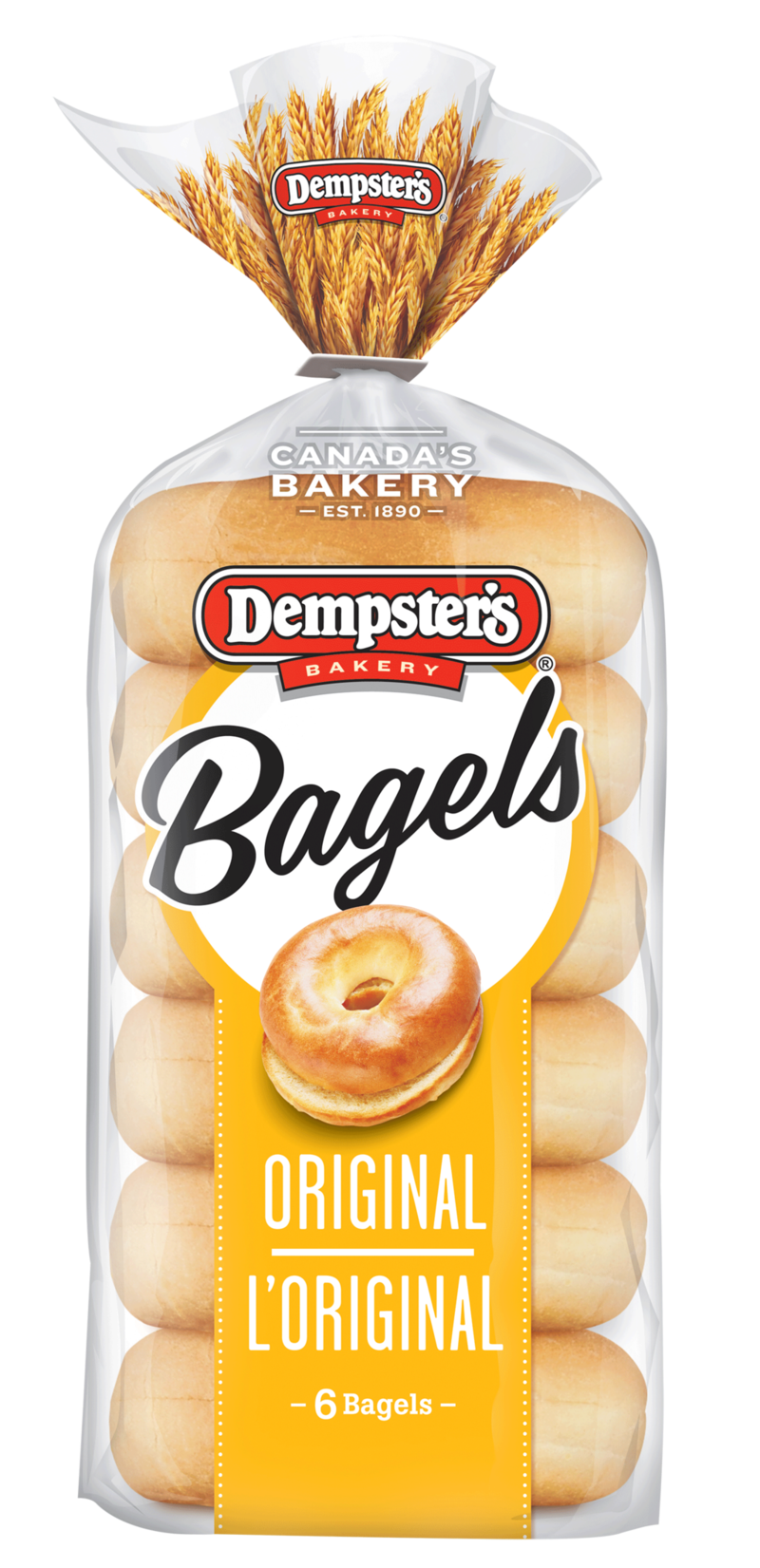 DEMPSTER'S Original Bagels 450g