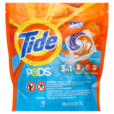 TIDE PODS Original Scent Laundry Detergent Packs 20's
