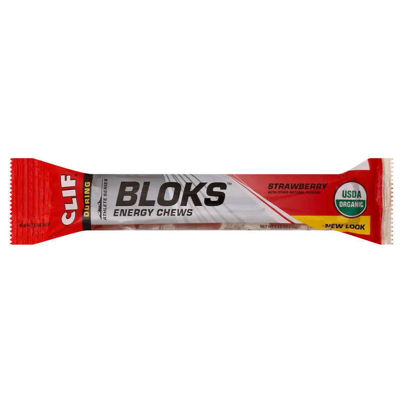Clif - Shot Bloks Strawberry Shot Bloks, 60 g, 3 ct