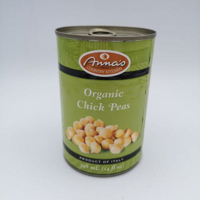 ANNA'S Organic Chick Peas 398ml