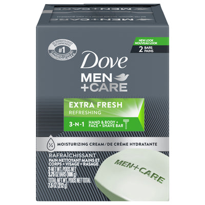DOVE Men +Care Extra Fresh Body and Face Bar 226g