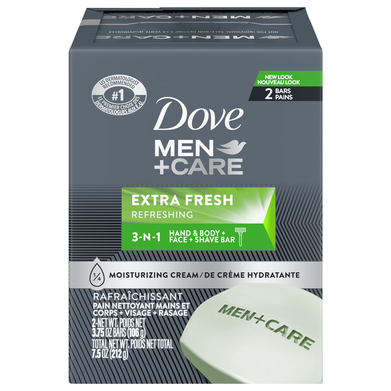 DOVE Men +Care Extra Fresh Body and Face Bar 226g