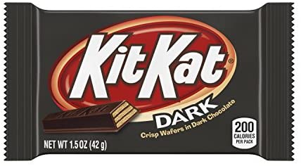 KITKAT Dark Crisp Wafers in Dark Chocolate 42g