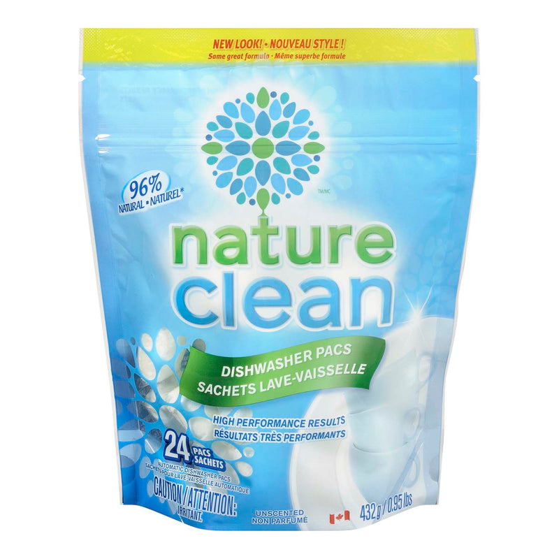 Nature Clean Dishwasher Pacs, 432 g