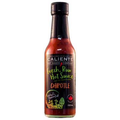 Caliente Hot Sauce Chipotle Hot Sauce, 153 mL