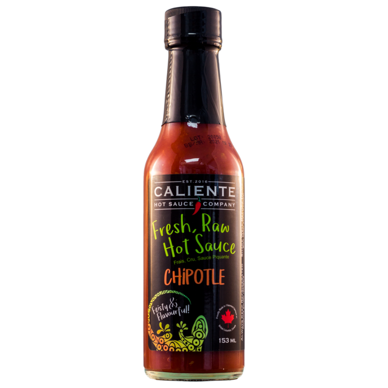 Caliente Hot Sauce Chipotle Hot Sauce, 153 mL