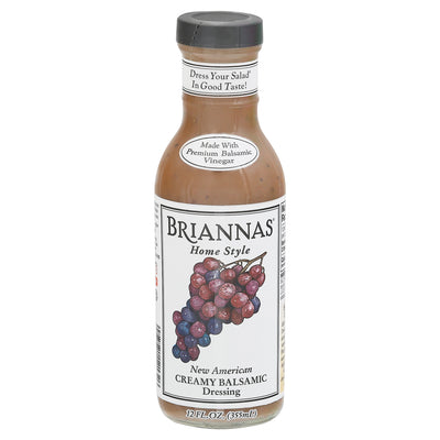 Briannas New American Creamy Balsamic Home Style Dressing, 355 mL
