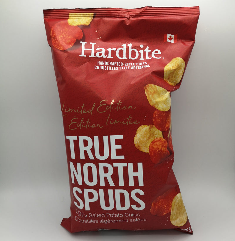 Hardbite True North Spuds Lightly Salted Potato Chips, 1 ct