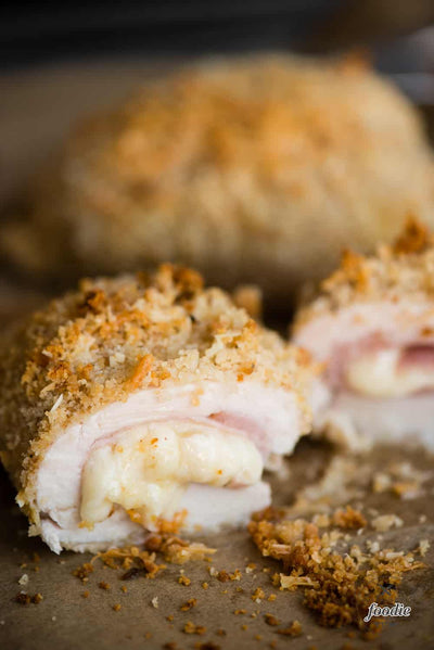 CHICKEN CORDON HAM AND CHEESE