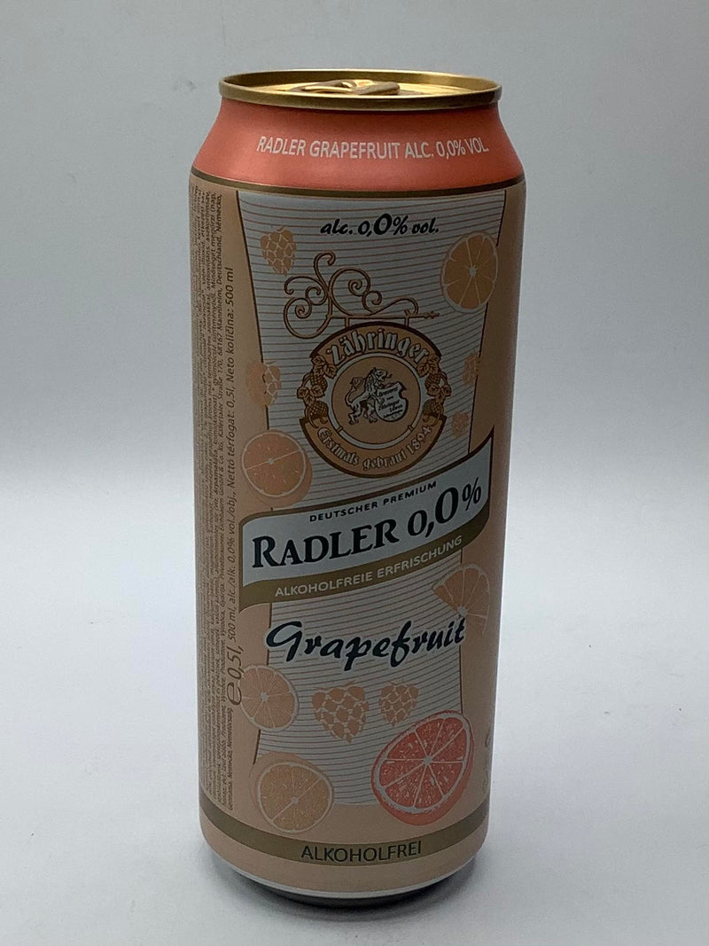 ZAHRINGER Radler Grapefruit 330ml