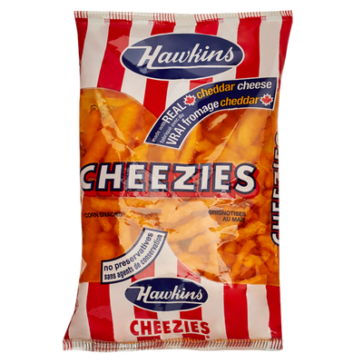 Hawkins Cheezies Corn Snacks, 1 ct