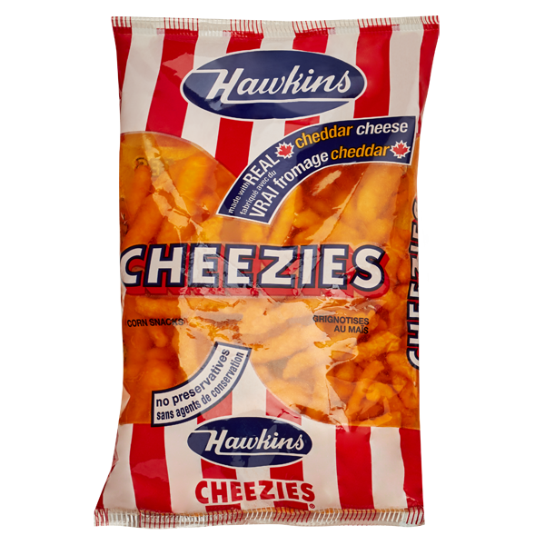 Hawkins Cheezies Corn Snacks, 1 ct