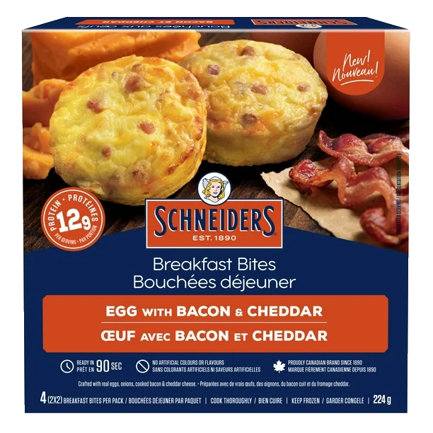 BREAKFAST BITE BACON & CHEDAR 1 ea