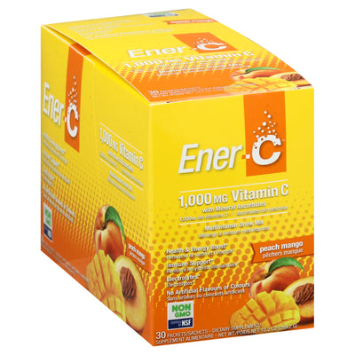 Ener-C 1, 000 mg Packets Peach Mango Vitamin C, 30 packets