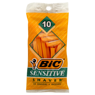 BIC Sensitive Shavers, 10 shavers