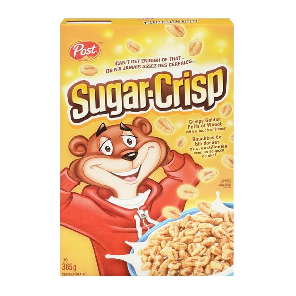 Post Sugar-Crisp Cereal, 365 g
