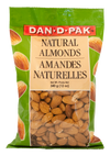 DAN D PAK Natural Almonds 340g