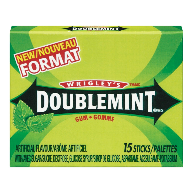 WRIGLEY'S Doublemint Gum 15 Pieces
