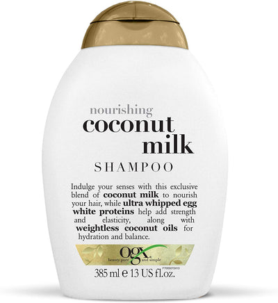 OGX Nourishing Coconut Milk Shampoo, 385 mL