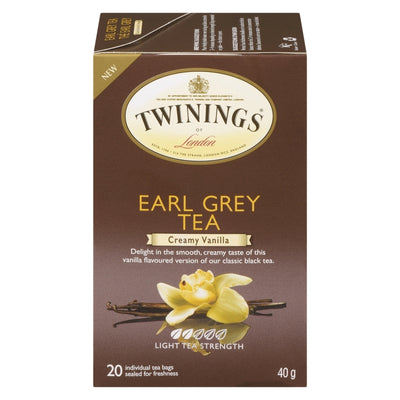 TWININGS Earl Grey Vanilla 20 Pack