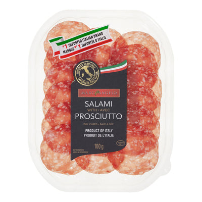 M Angelo Salami With Proscitto, 100 g