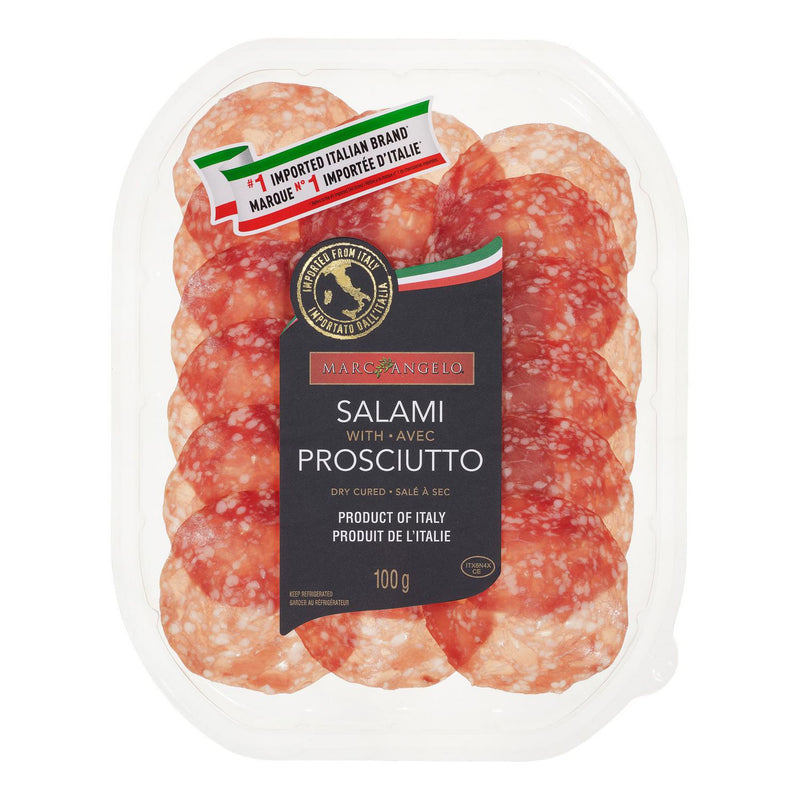 M Angelo Salami With Proscitto, 100 g