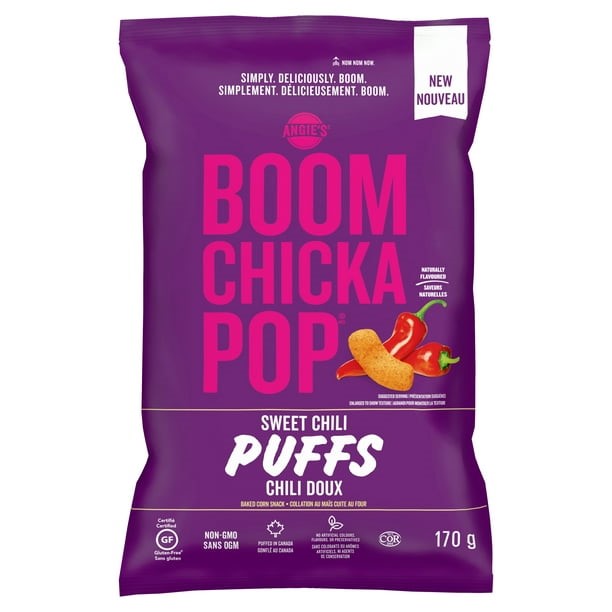 Boom Chicka Pop Sweet Chili Puffs, 170 g