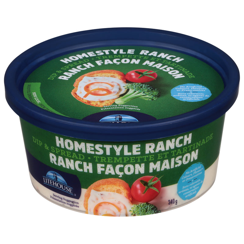 Lighthouse Homestyle Ranch Dip & Spread, 340 g