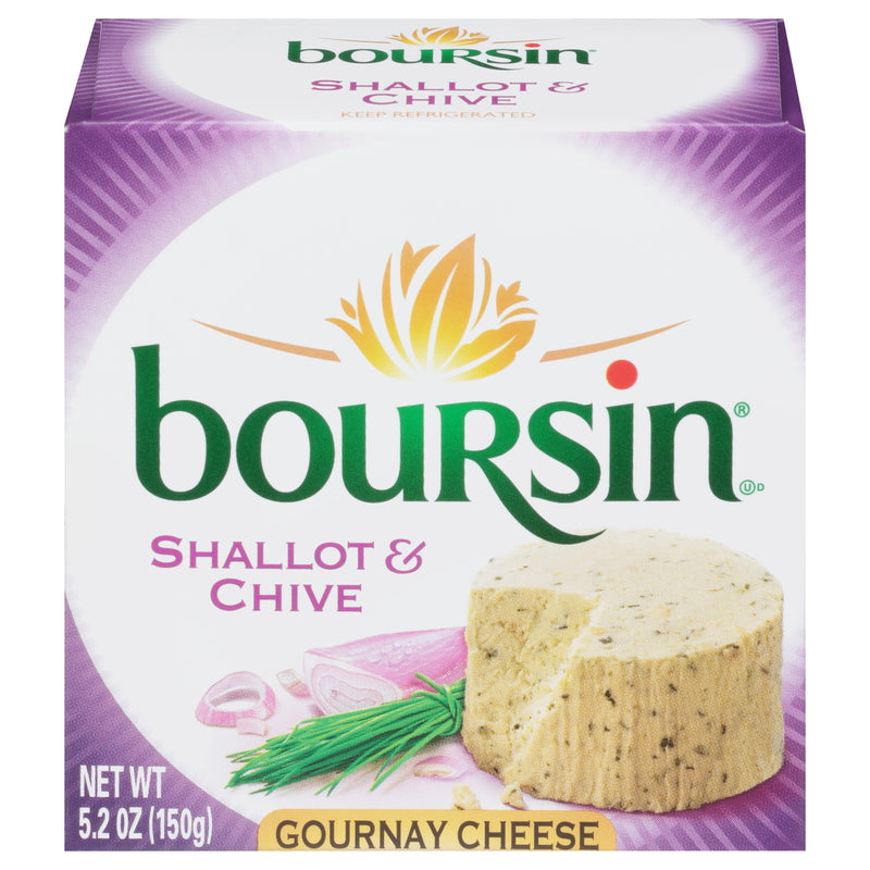 BOURSIN Gournay Cheese Shallot & Chive 147g