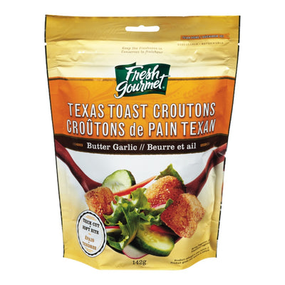 Fresh Gourmet Butter Garlic Texas Toast Croutons, 142 g