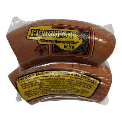 Harvest Garlic Coil Sausage, 500 g
