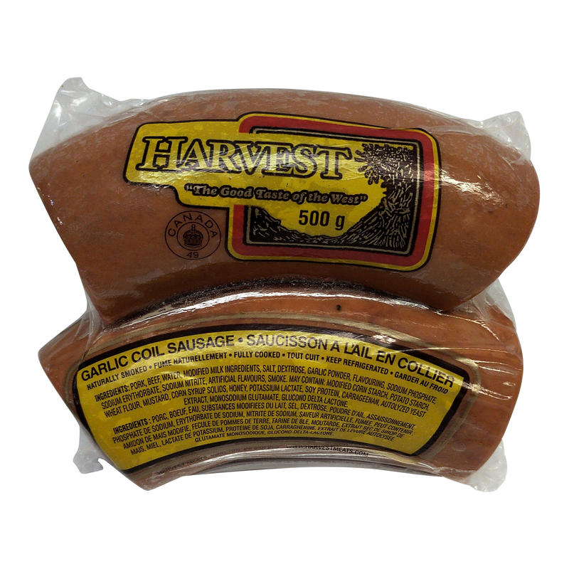 Harvest Garlic Coil Sausage, 500 g