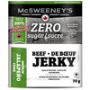 ZERO SUGAR BEEF JERKY 70G
