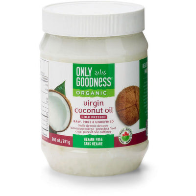 Only Goodness Organic Virgin Coconut Oil, 791 g