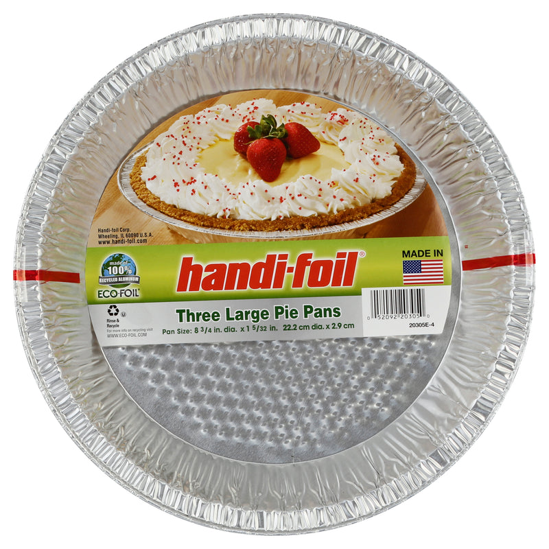 HANDI-FOIL Eco-Foil Large Pie Pans 3 Pack